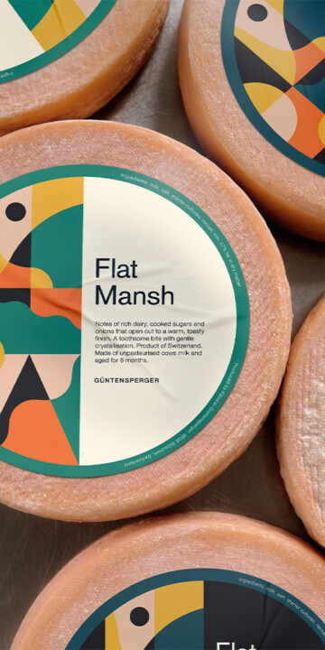Flat Mansch Cheese